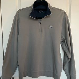 Mens Medium Vineyard Vines Quarter-zip